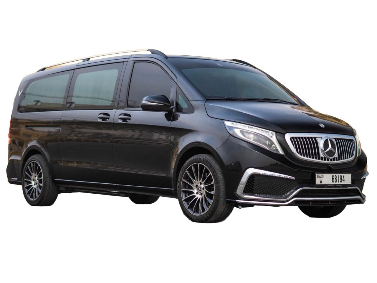 Mercedes Benz V Klass Falcon Pax Limousine Rental Dubai