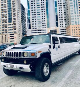 hummer limousine in dubai