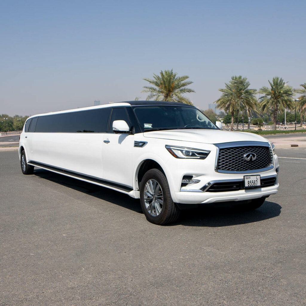 Infinity Atlantis 15-Seater Limousine Rental Dubai