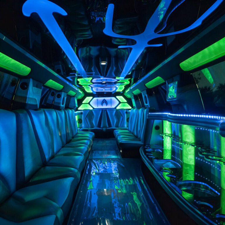 Infinity Atlantis 15-Seater Limousine Rental Dubai
