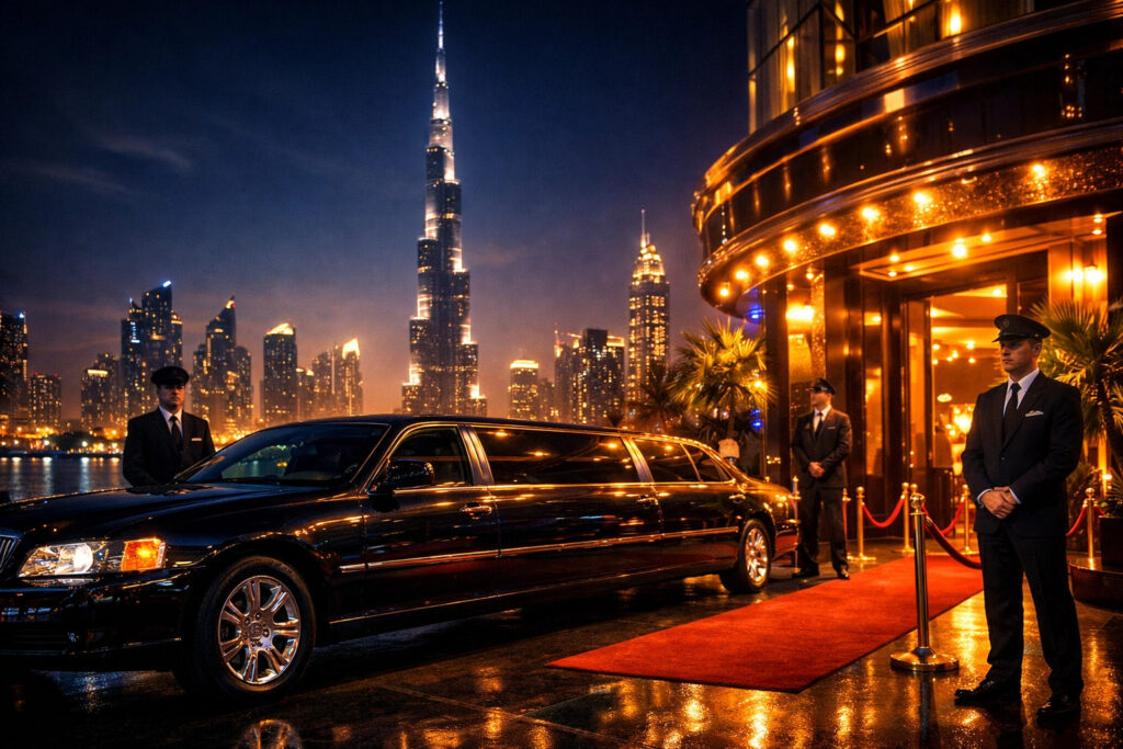 The Ultimate VIP Night Out: A Guide to Dubai limousine service Most Exclusive party limos 1 dubai vip night out featured Limousine Dubai
